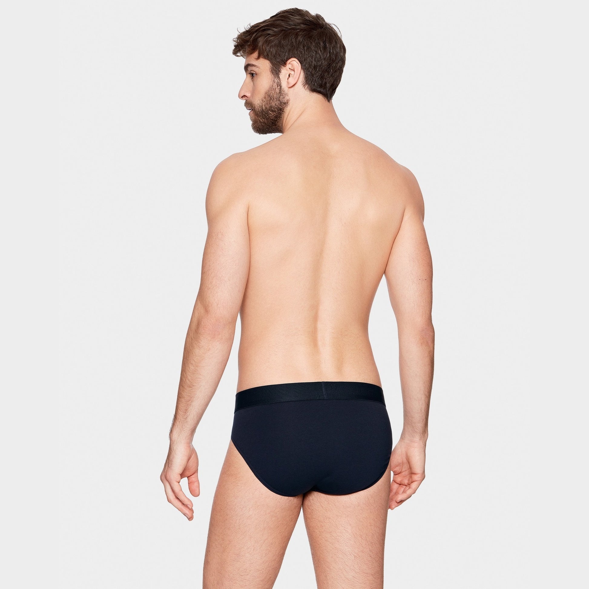 Slip uni bleu foncé