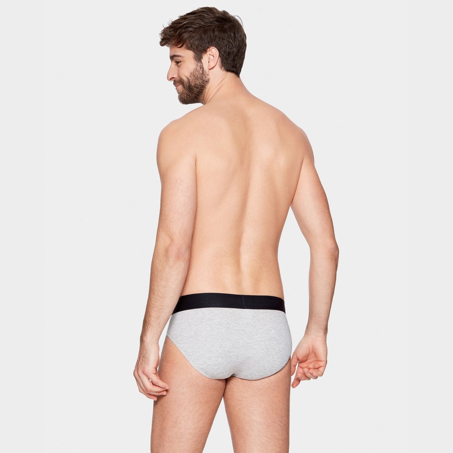 Slip uni gris clair