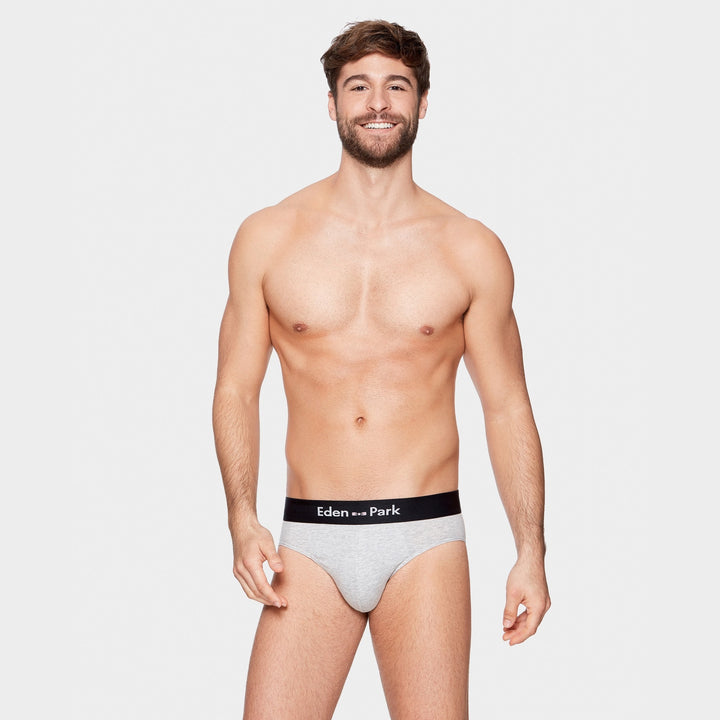 Slip uni gris clair