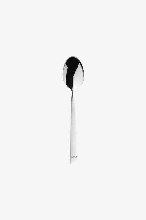 Set of 6 stainless steel table spoons - Image 3