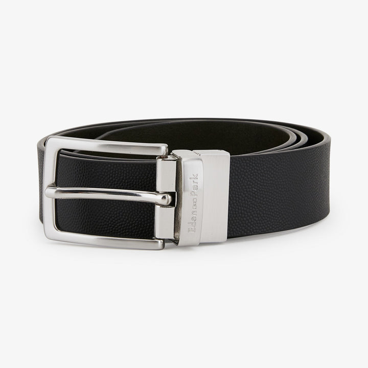 Ceinture noire en cuir