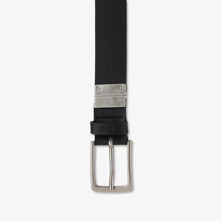 Ceinture réversible noire / marron en cuir