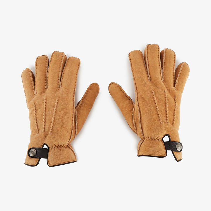 Gants marrons épais
