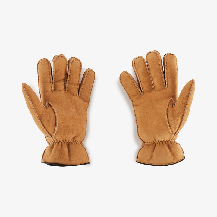 Gants marrons épais