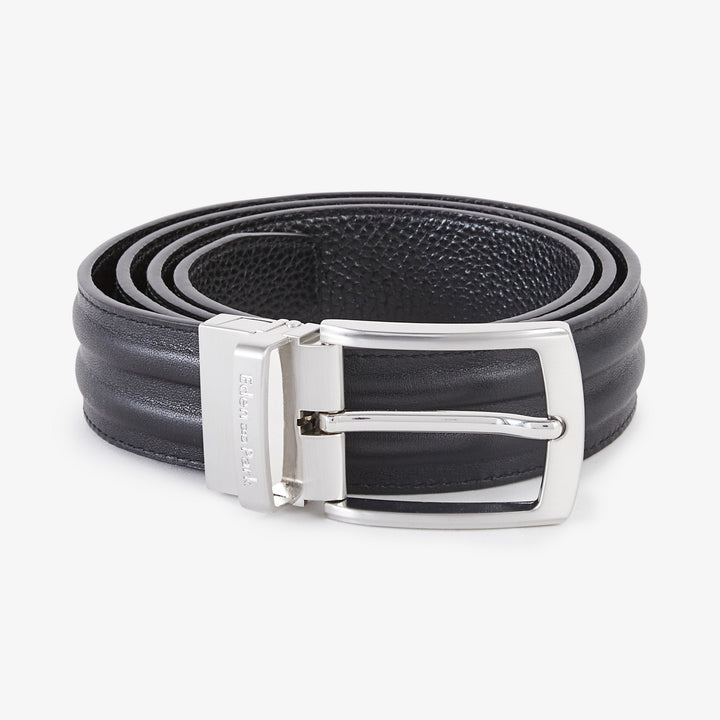 Pack ceinture noire en cuir