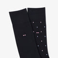 Lot de 2 paires de chaussettes unies et fantaisies