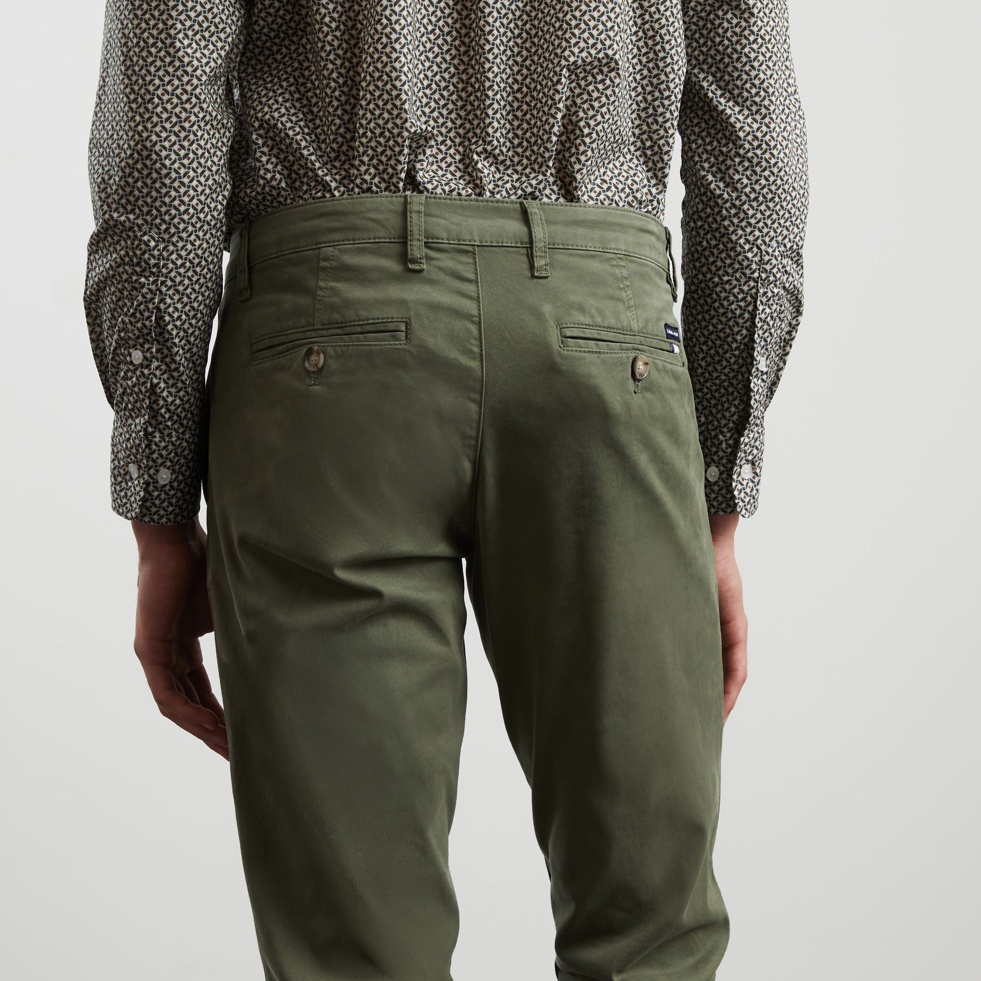 Look pantalon online kaki homme