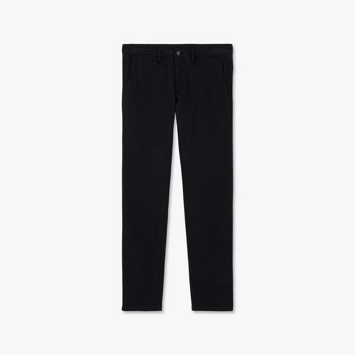 Pantalon gris foncé uni chino