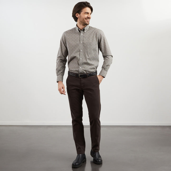 Pantalon kaki uni chino