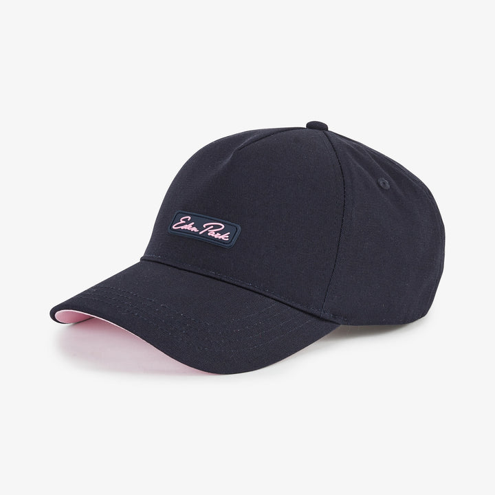 Casquette bleu foncé inscription Eden Park