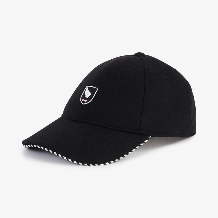 Casquette noire à logo Nouvelle-Zélande