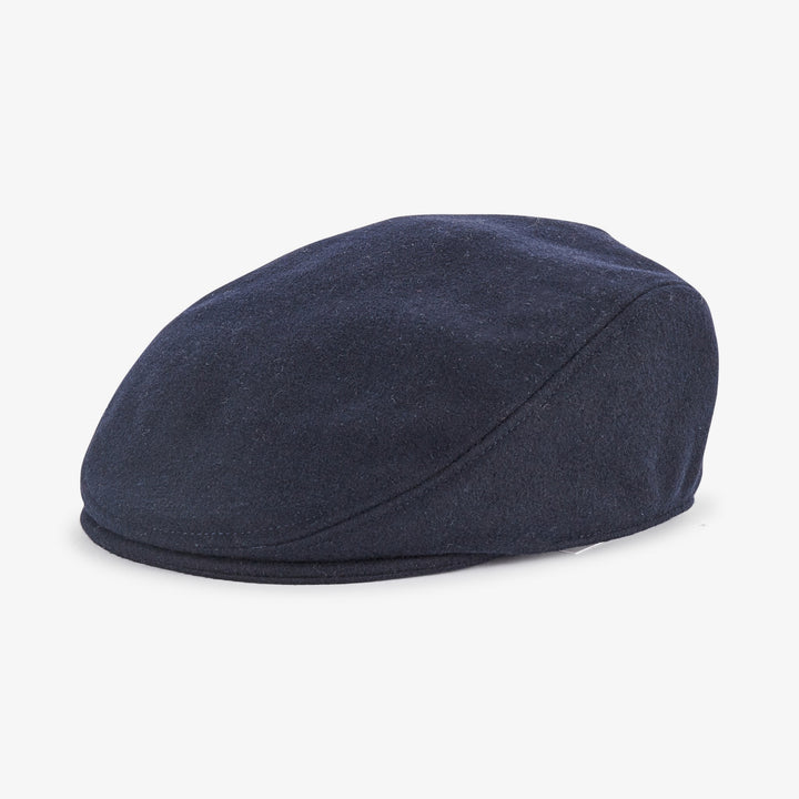 Béret en laine bleu marine