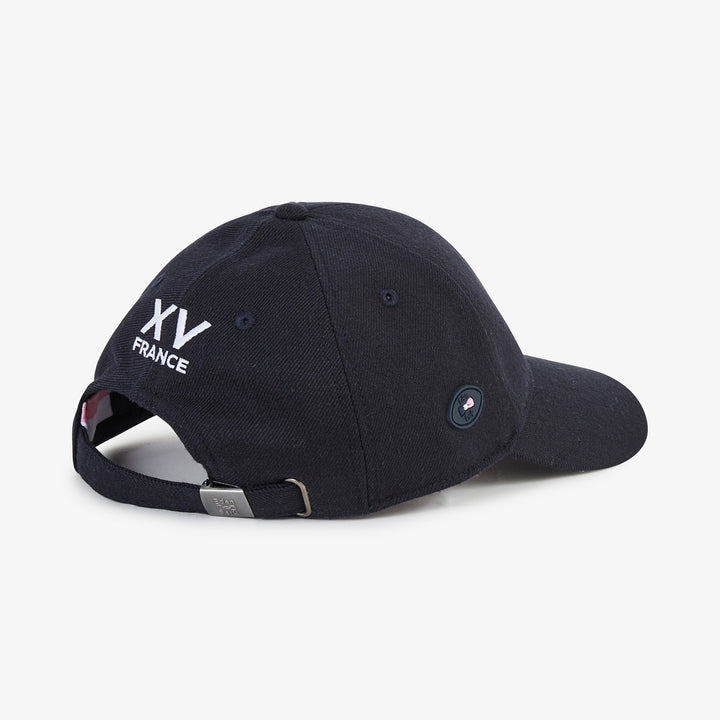 Casquette bleu foncé à logo XV de France