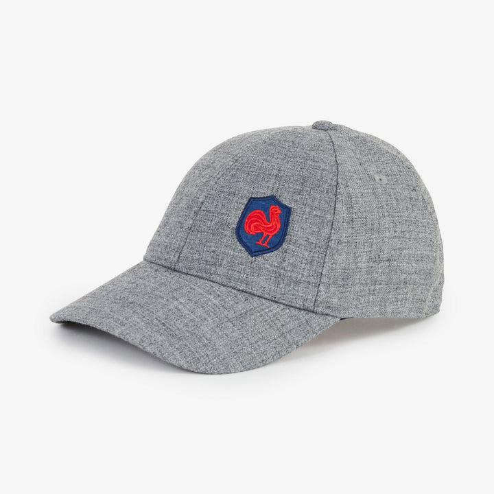 Casquette grise à logo coq