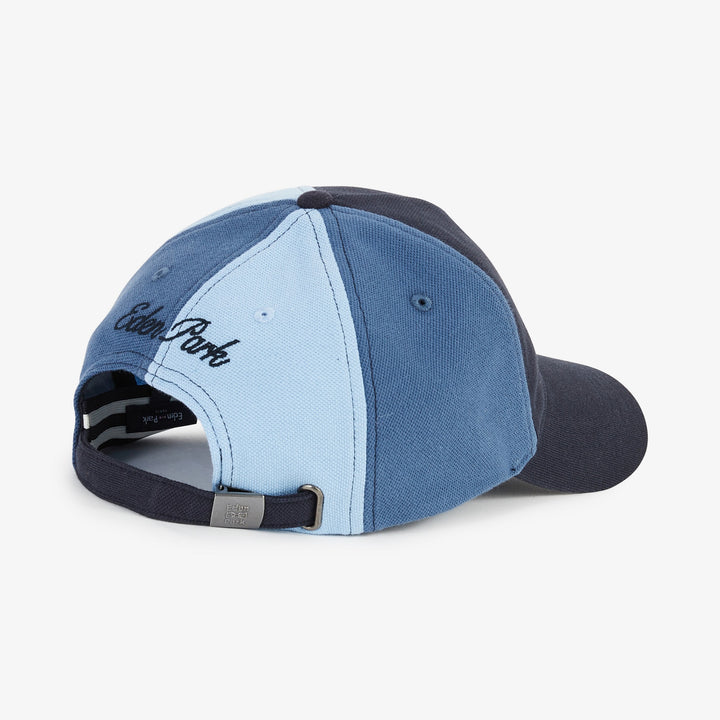 Casquette bleue colorblock à logo 2023