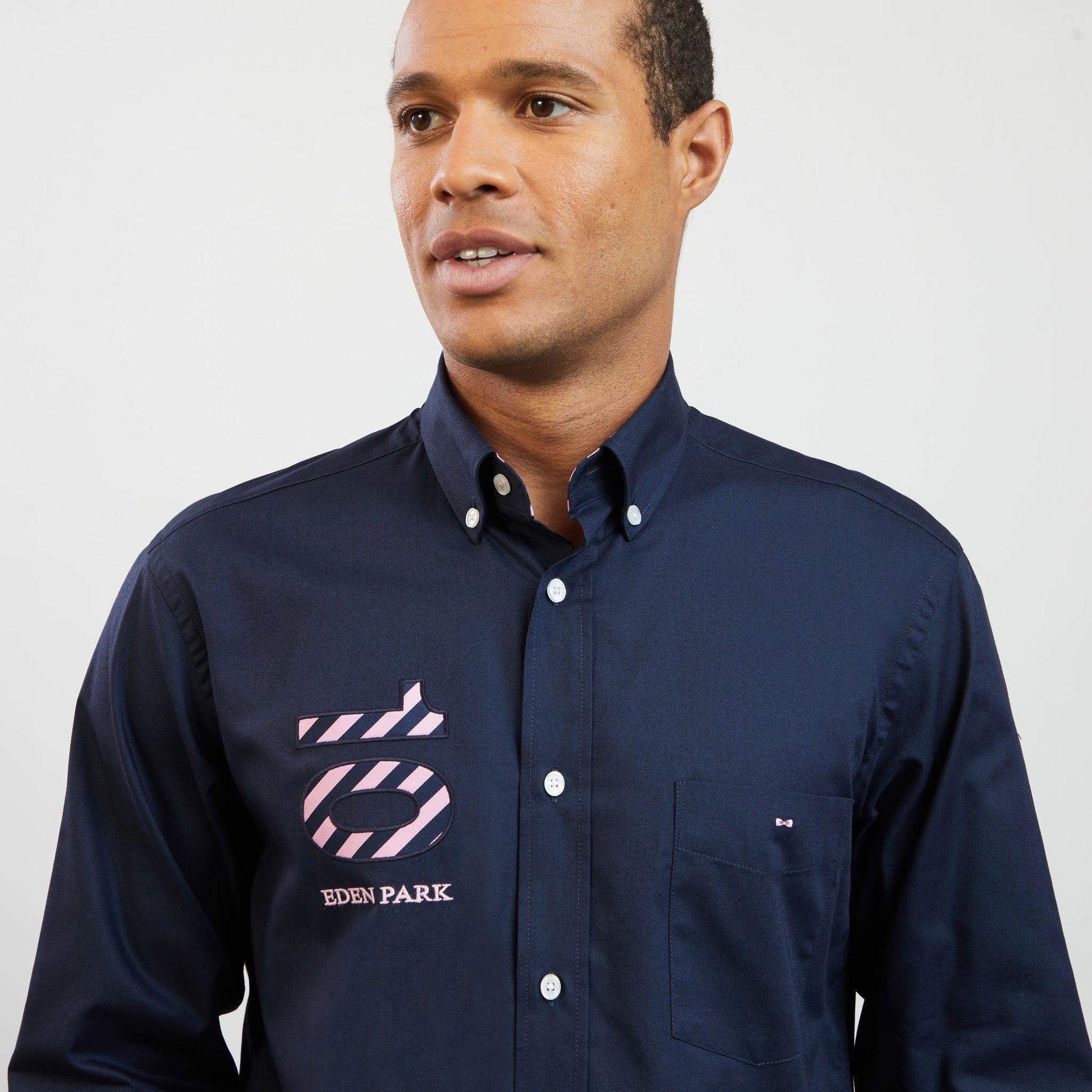 Chemise eden online park bleu