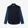 Blue colourblock shirt with World Cup 2023 embroidery