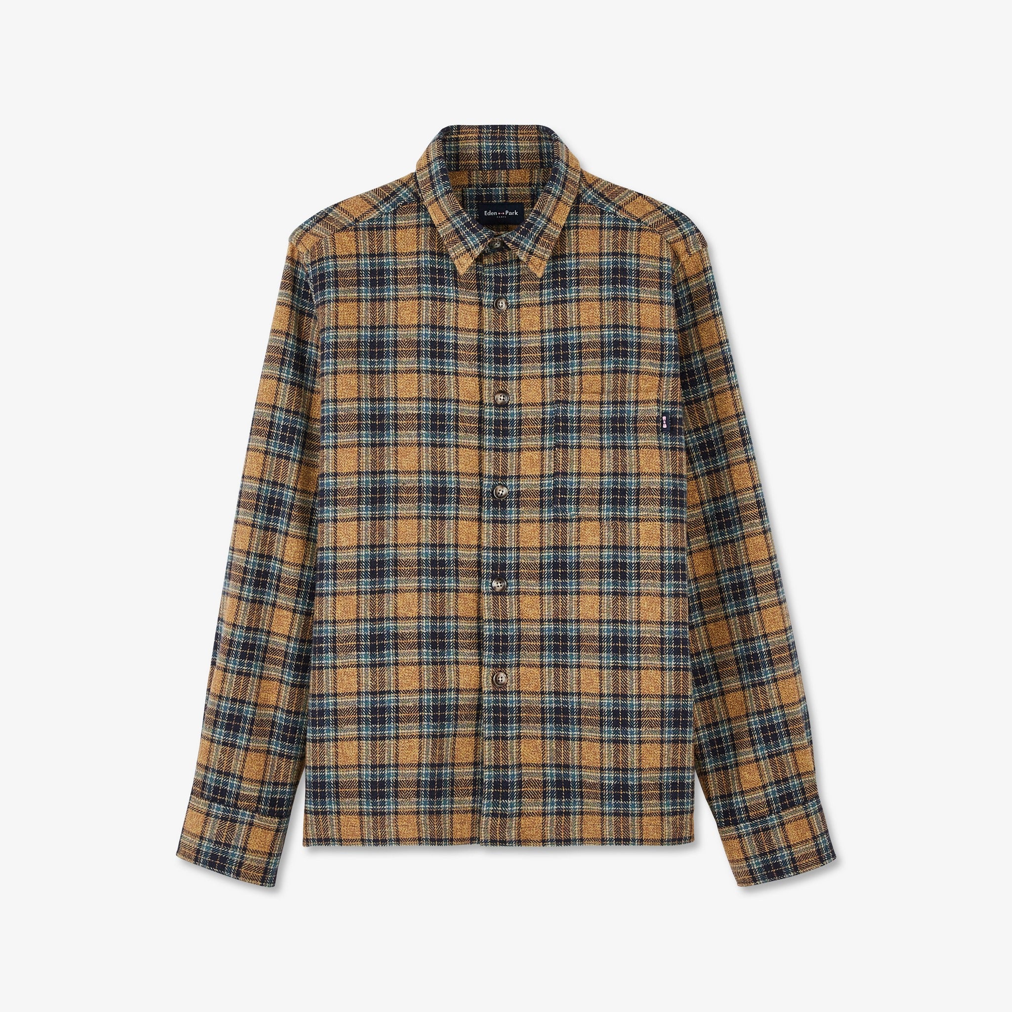 Chemise Eddie Bauer Homme – Flanelle à Carreaux Rouge – Taille M – NEUVE