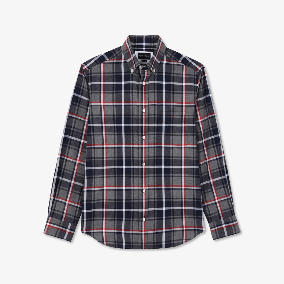 Chemise Vintage Eden Park Homme - Jeans Bleu, Taille XL, Occasion Très Bon État