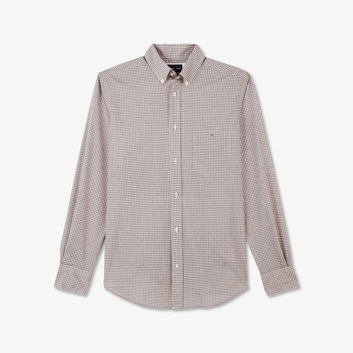 Chemise rose imprimé exclusif fantaisie
