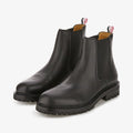 Boots chelsea noires en cuir