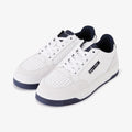 Baskets tricolores en cuir