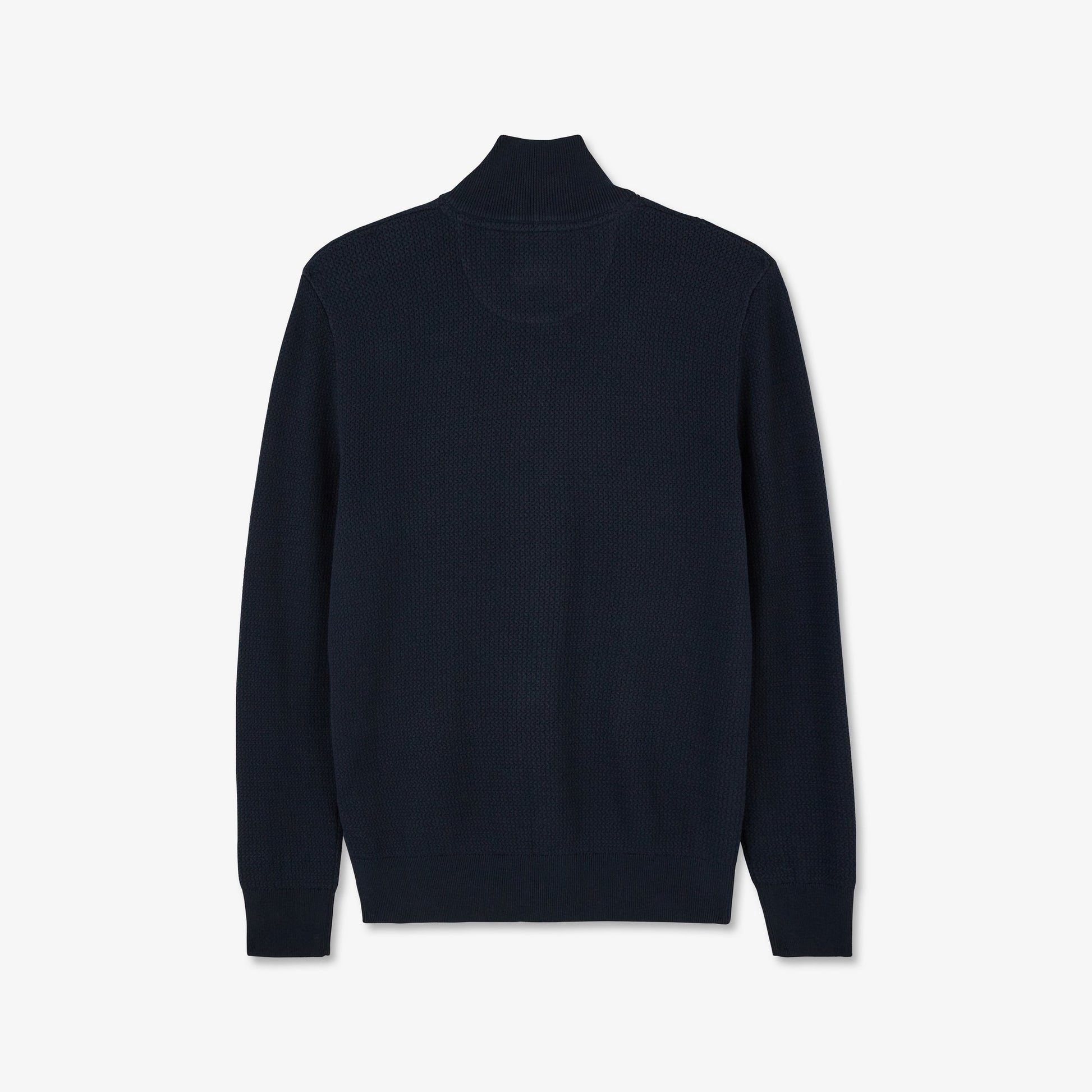 Cardigan bleu marine zippé