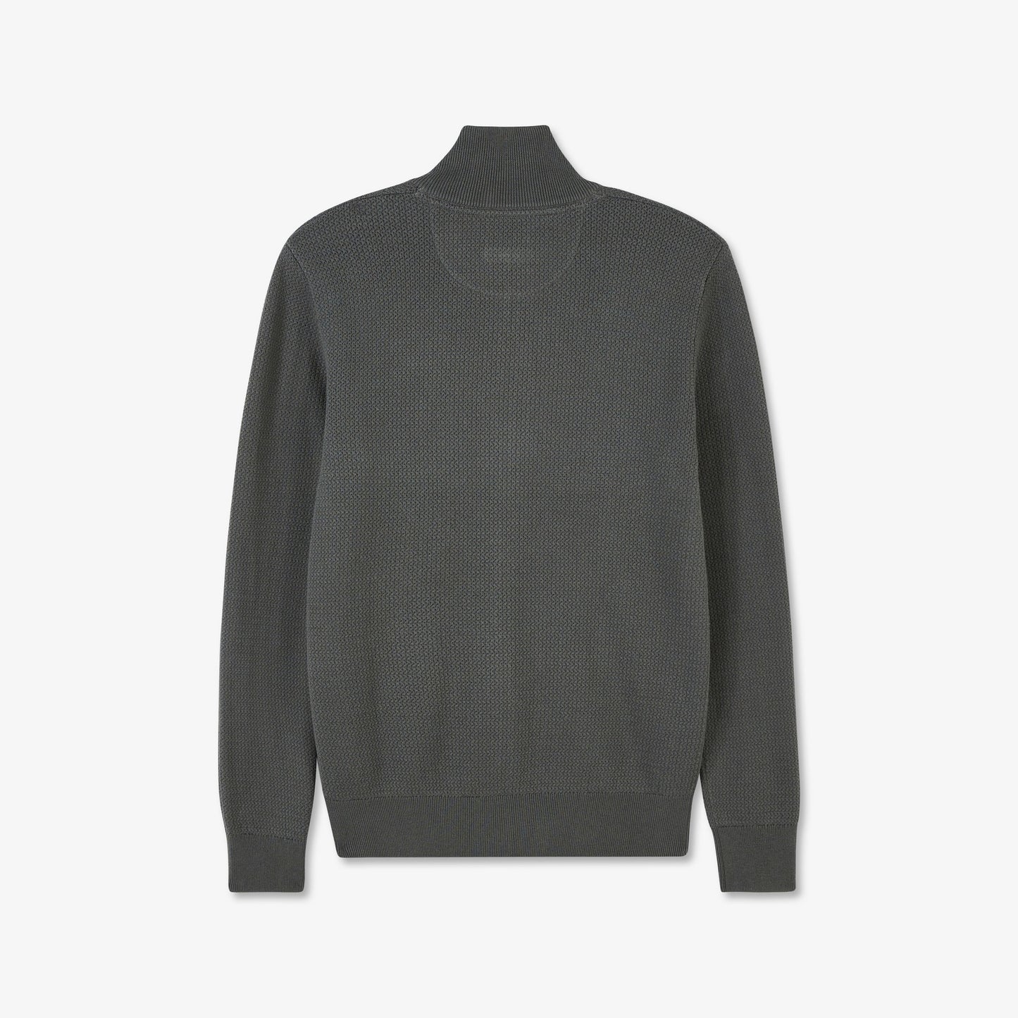 Cardigan kaki zippé