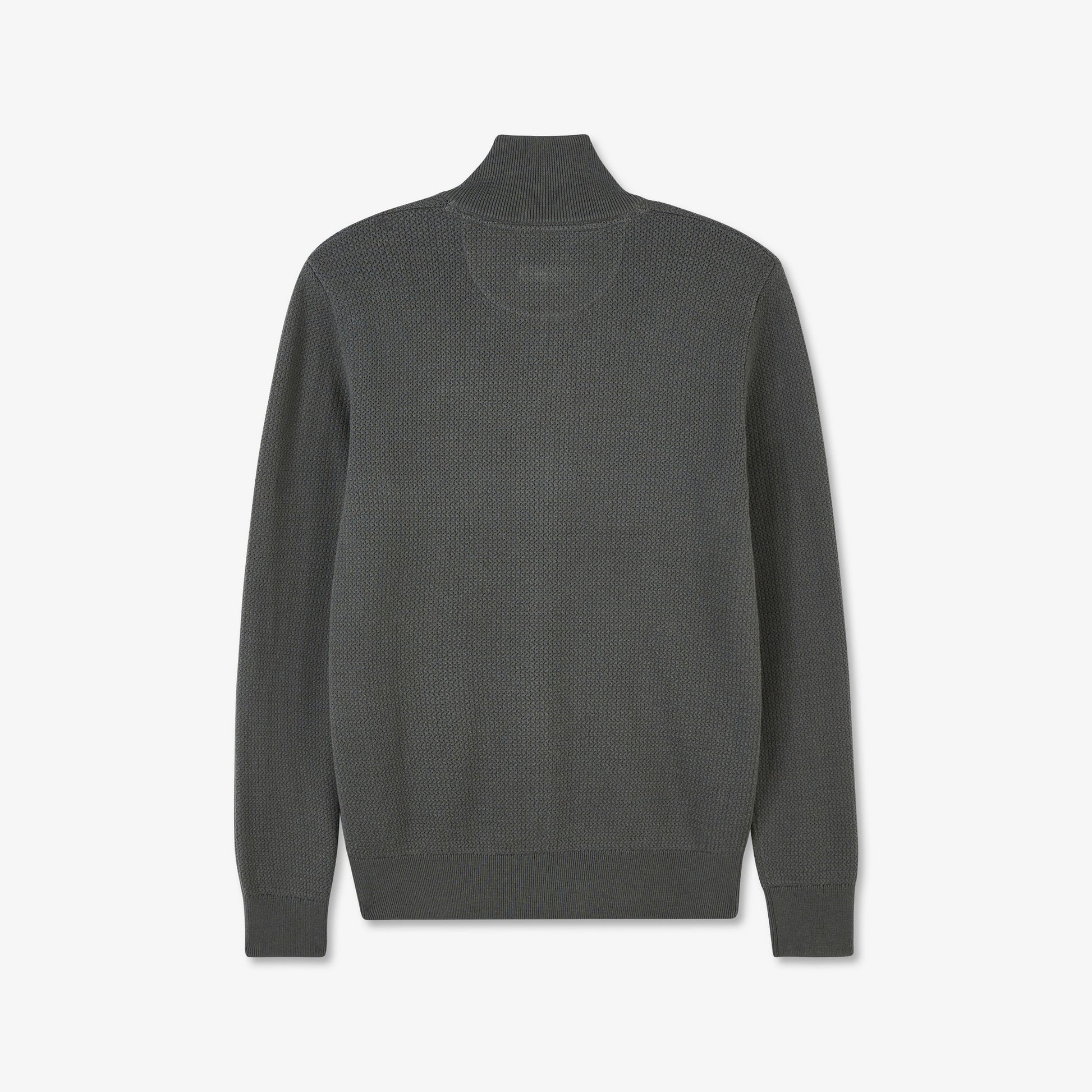Cardigan kaki zippé