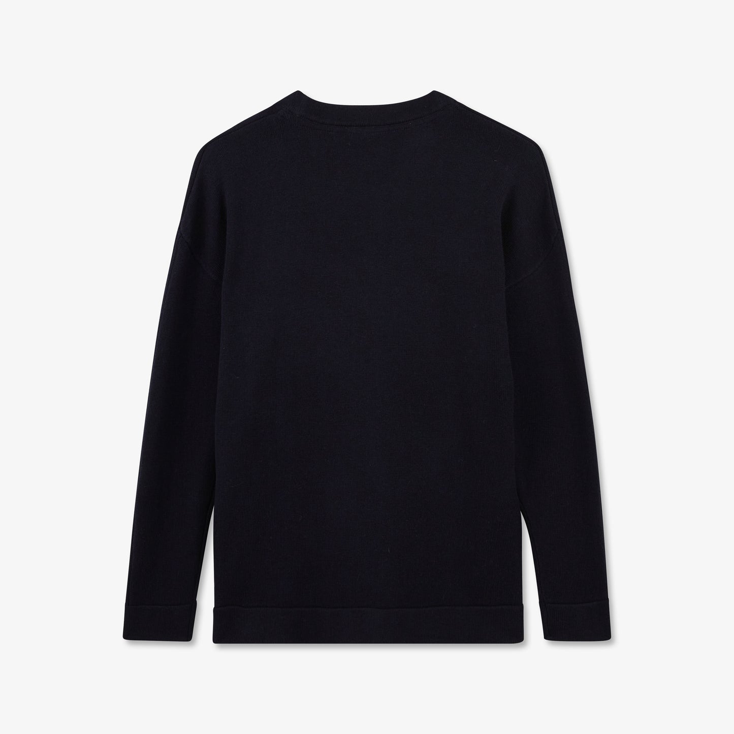 Cardigan bleu marine uni