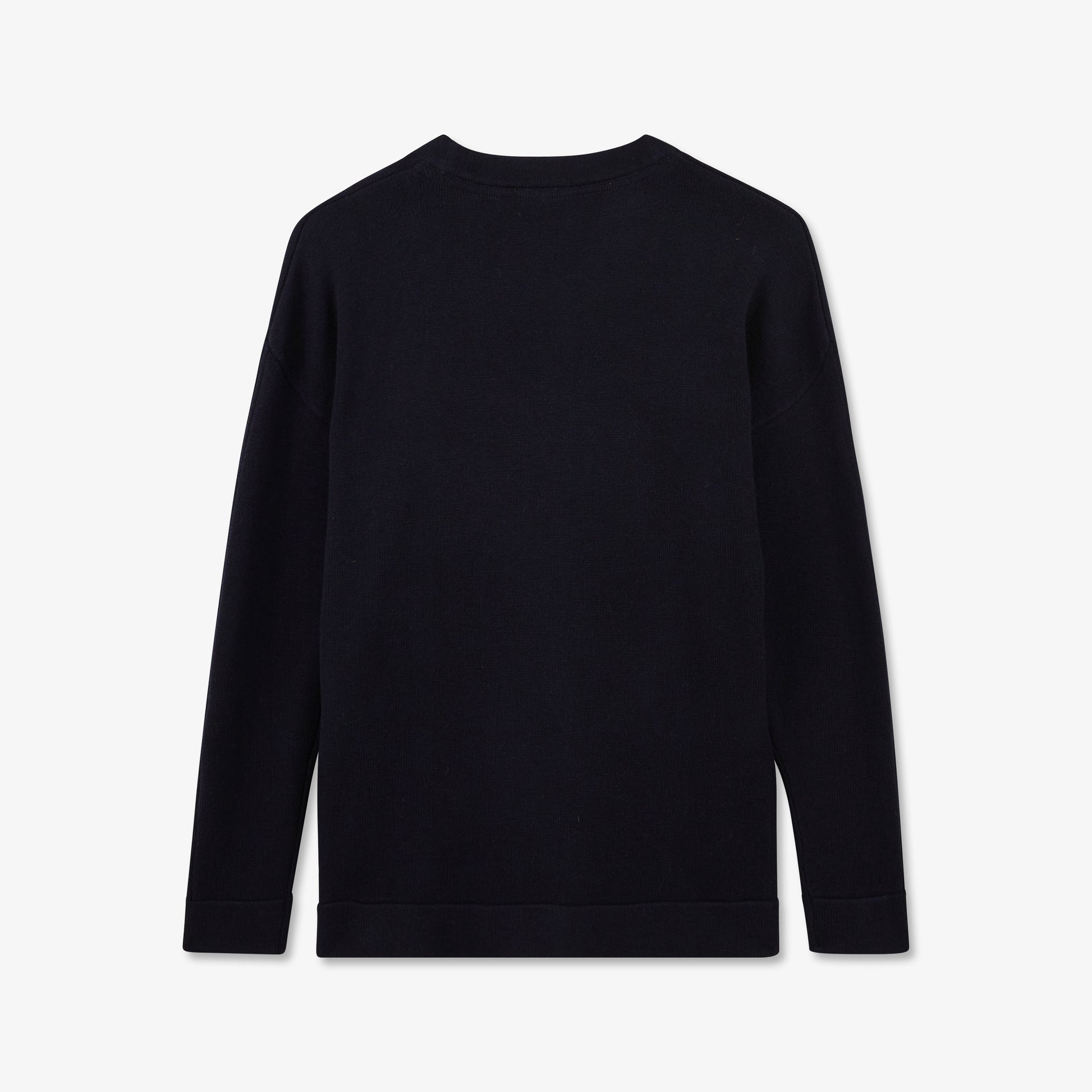Cardigan bleu marine uni