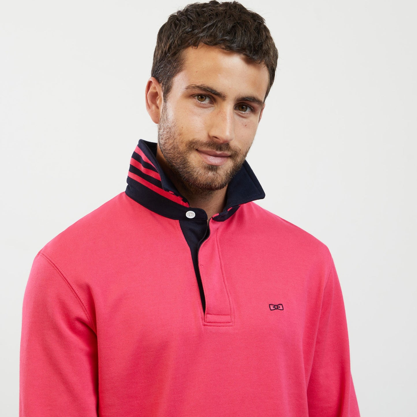 Maillot rose manches longues