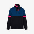 Maillot bleu colorblock manches longues