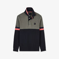 Maillot gris colorblock manches longues