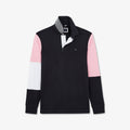 Maillot colorblock rose motif broderie dos