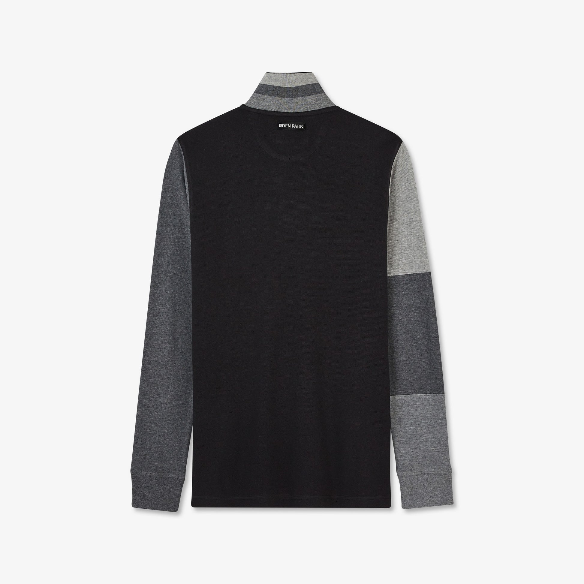 Polo colorblock manches longues