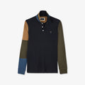 Polo colorblock manches longues
