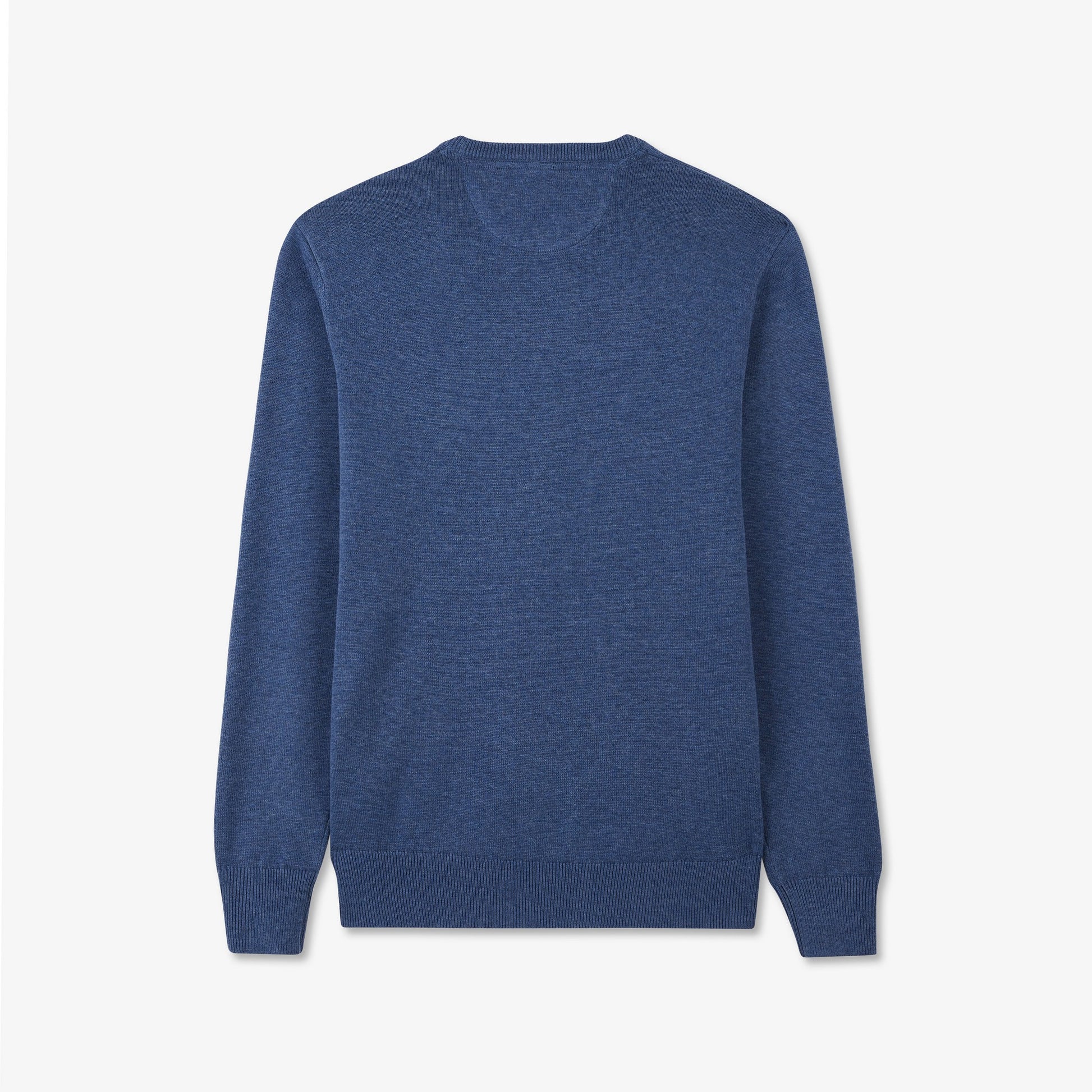Pull bleu top en laine