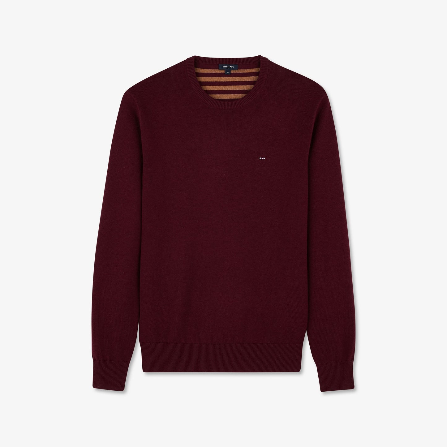 Burgundy wool mix jumper