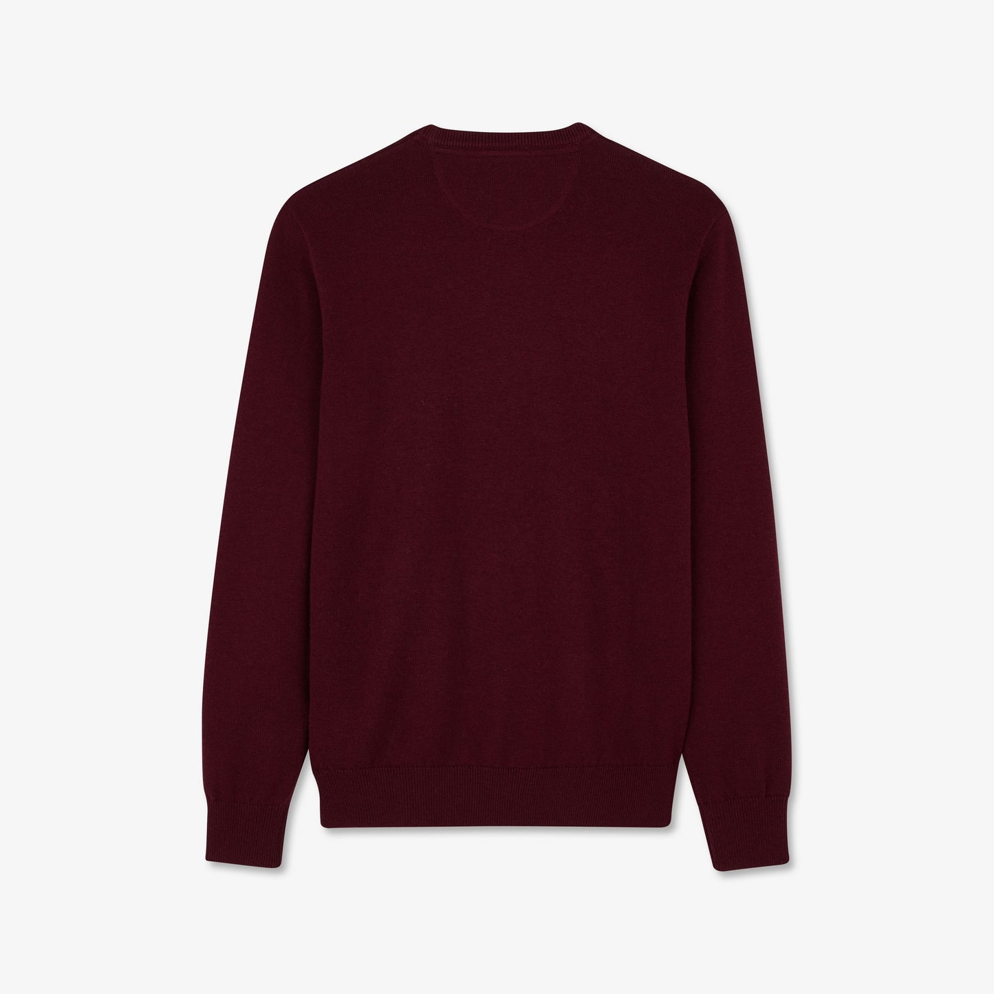 Burgundy wool mix jumper