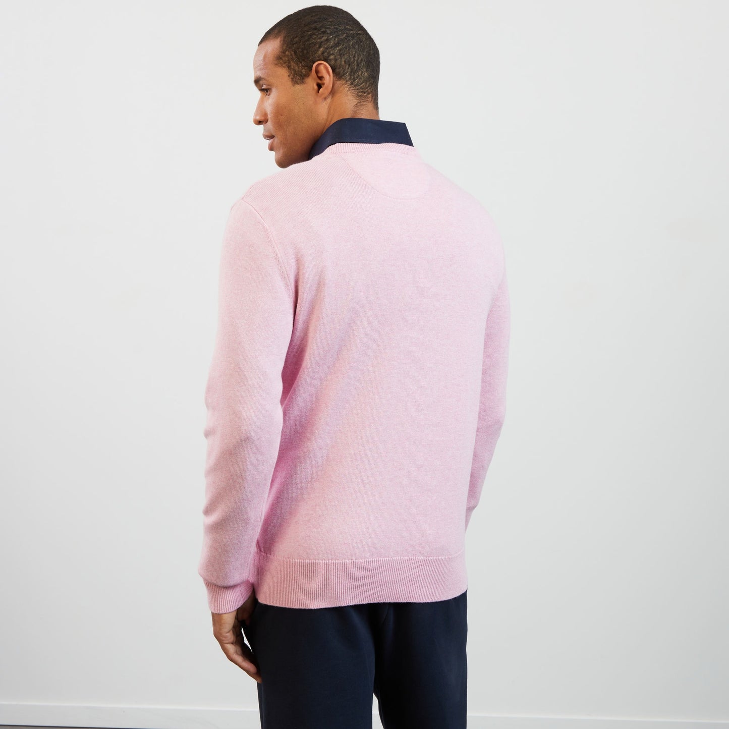 Light pink wool mix jumper