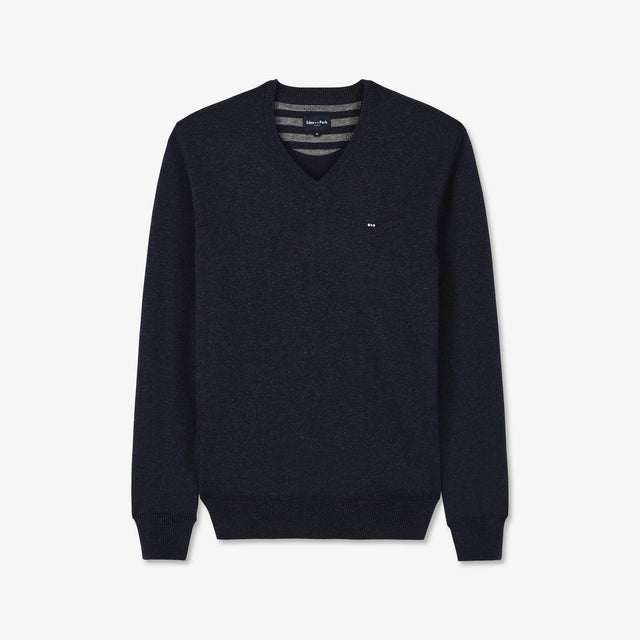 Cardigan Pour Garçon Marks And Spencer - Bleu, Col V