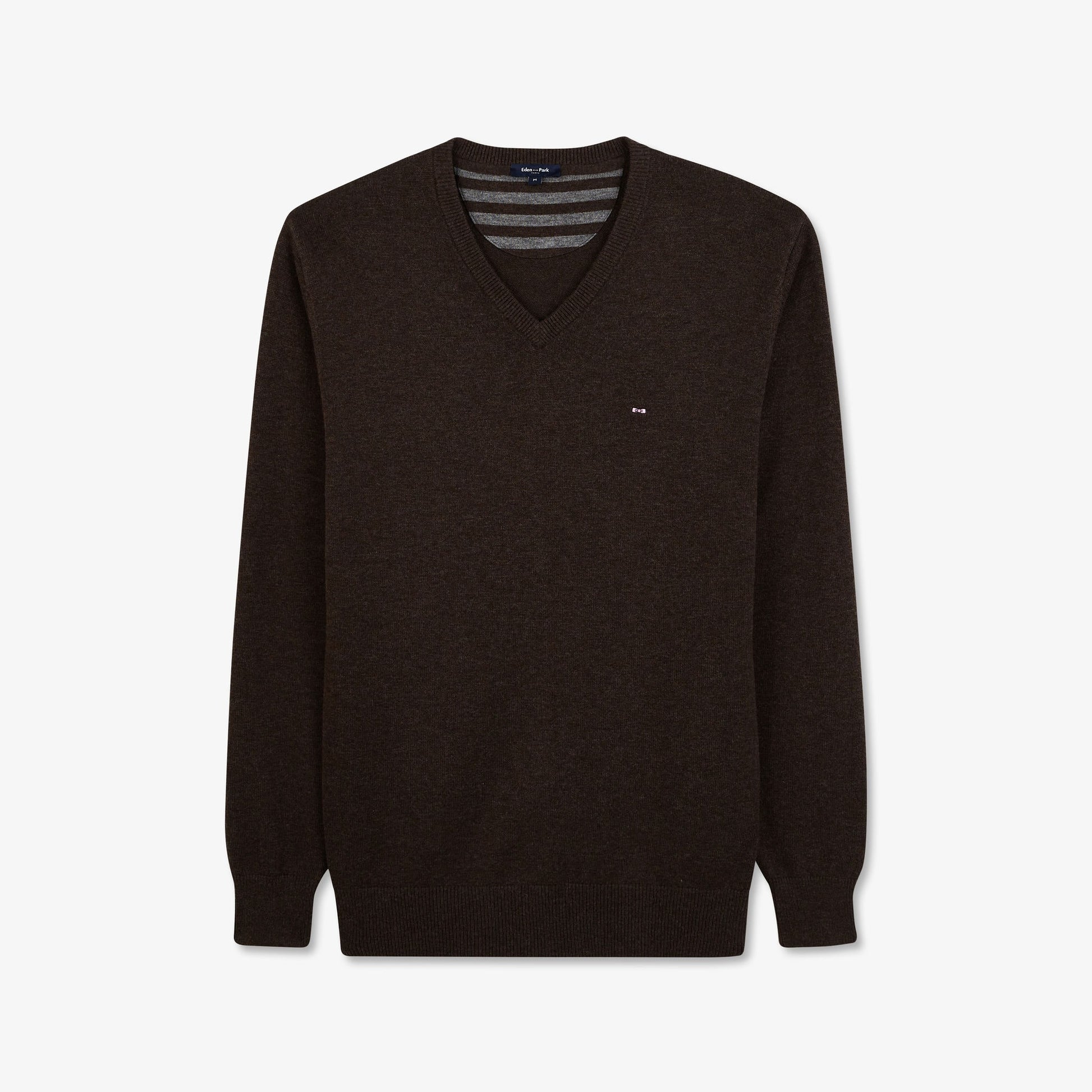 Pull marron top foncé