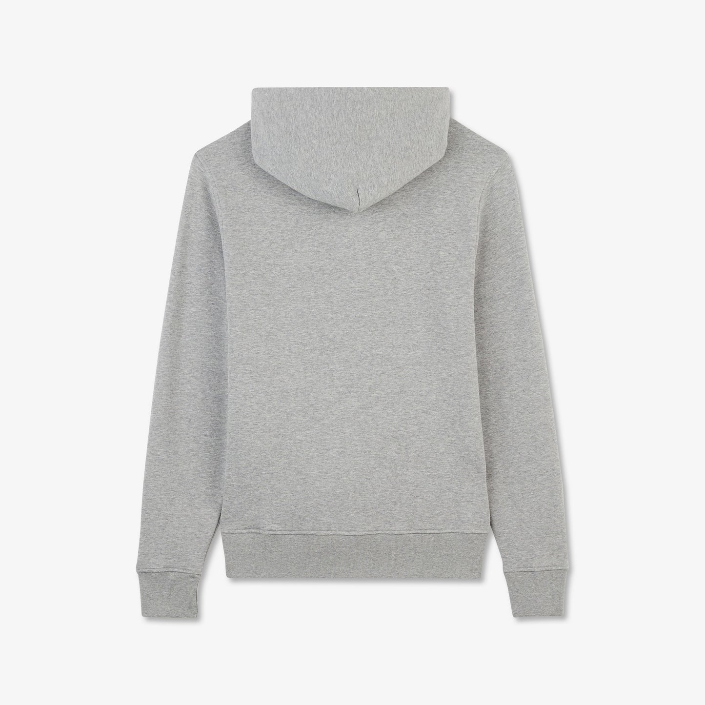 Sweat gris zippée à capuche