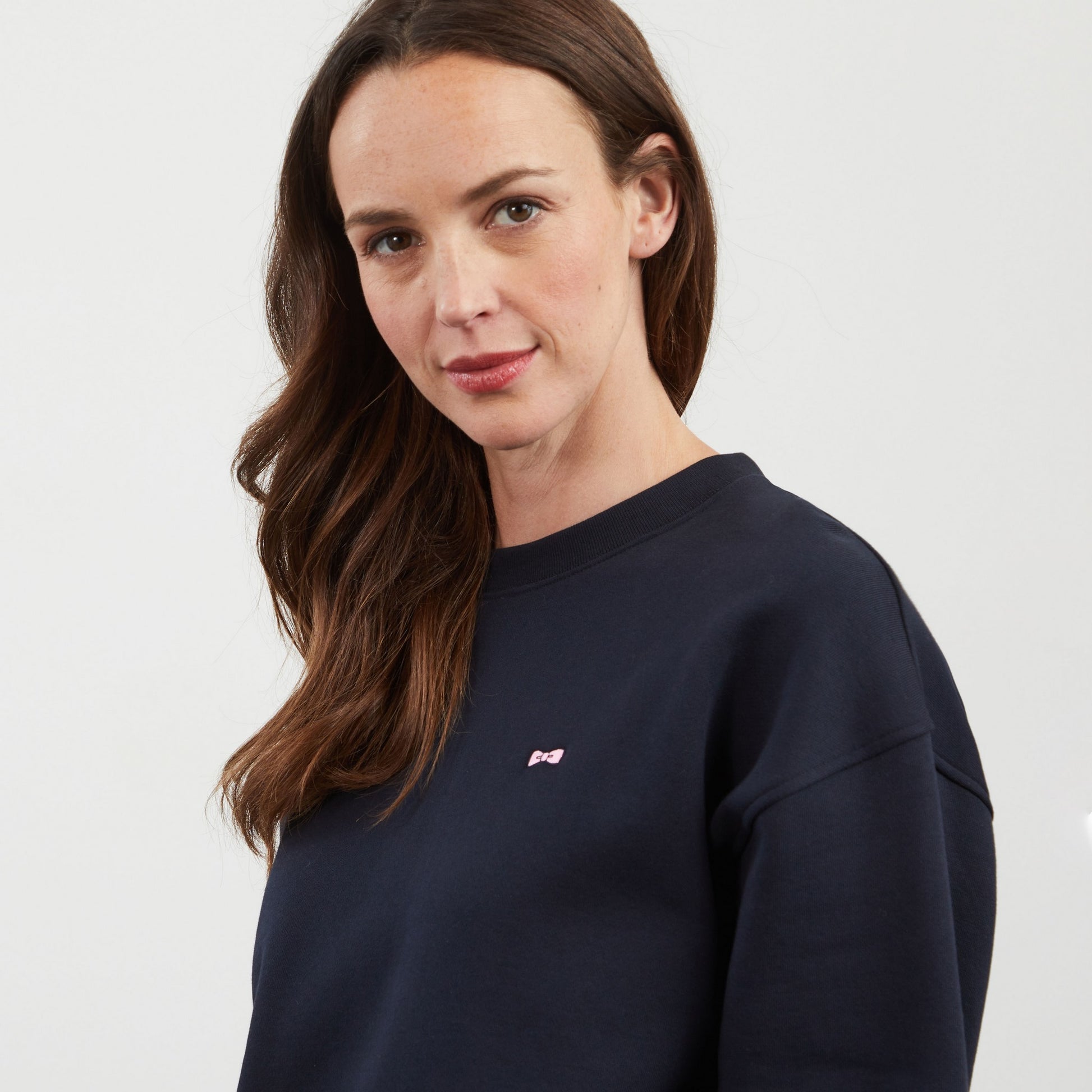 Sweat bleu foncé uni