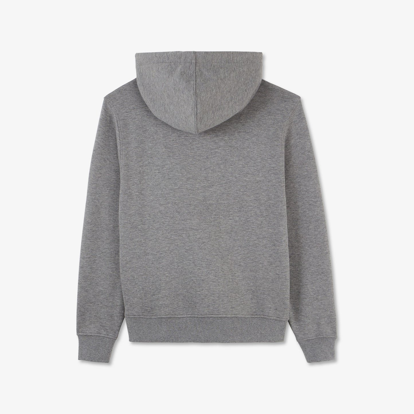 Sweat gris à capuche