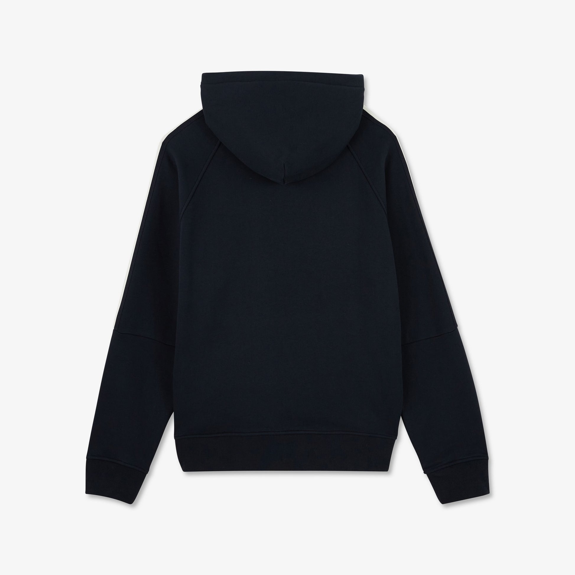 Sweat bleu foncé à capuche détails Eden Park flockés