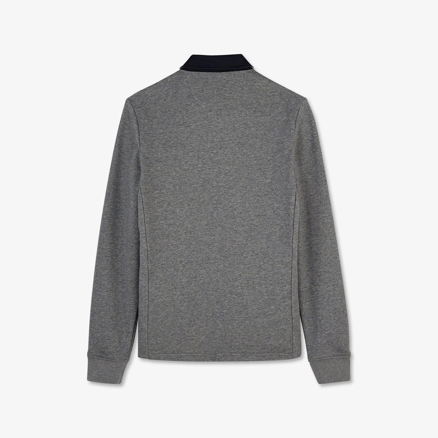 Dark blue bimaterial colourblock XV de France sweatshirt