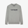 Light grey sweatshirt with embossed Eden Park embroidery