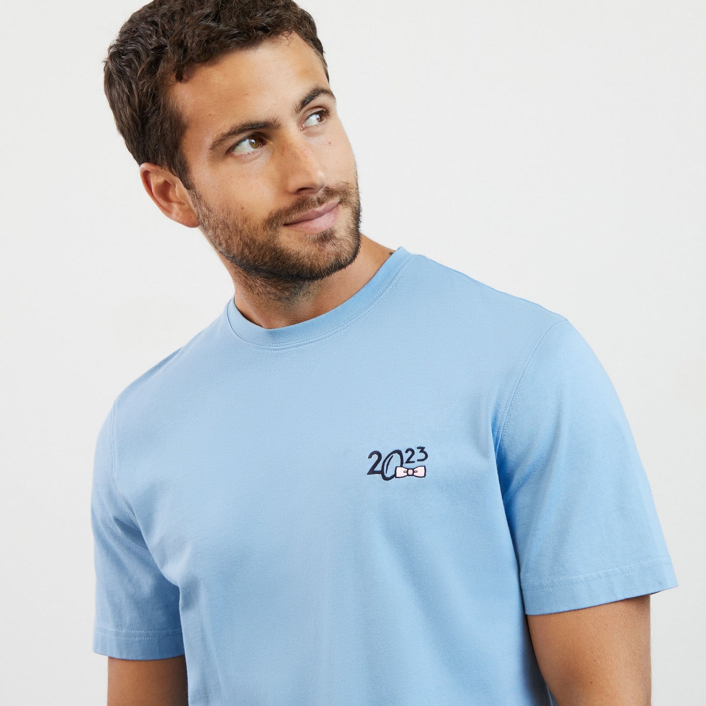 T-shirt bleu à broderies 2023 - Argentine